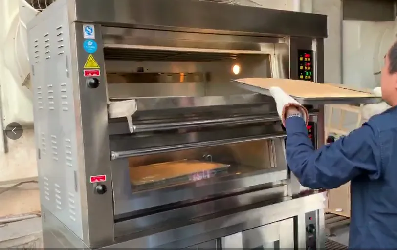 Промышленная печь для выпечки тортов, пиццы и хлеба 5