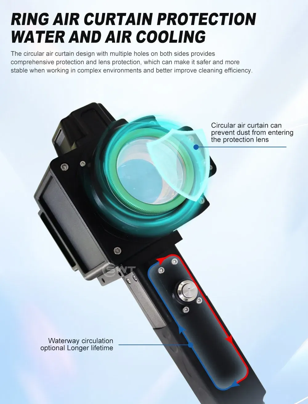 Профессиональный лазер для удаления ржавчины и очистки поверхностей 4