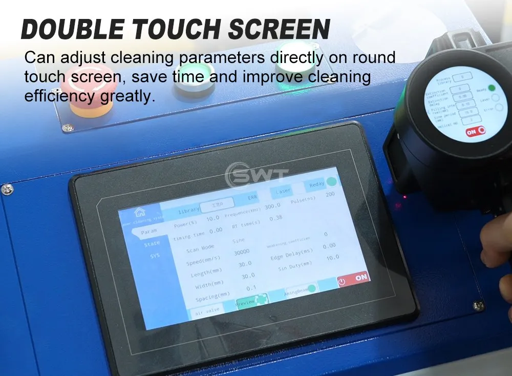 Профессиональный лазер для удаления ржавчины и очистки поверхностей 6