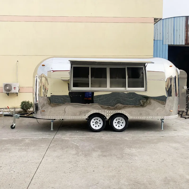 Коммерческий индивидуальный фургон для быстрого питания 5