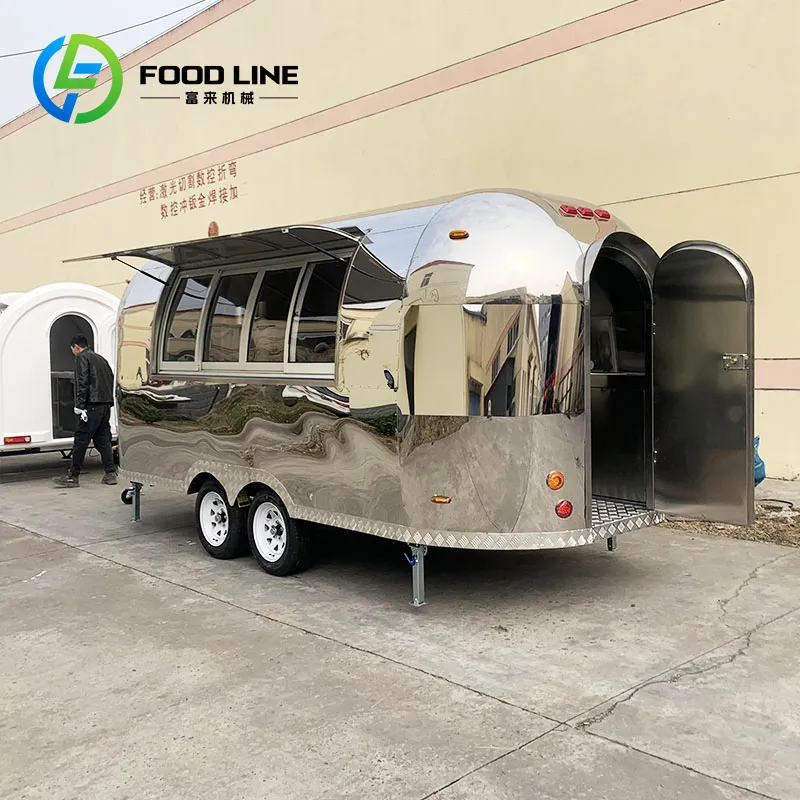 Коммерческий индивидуальный фургон для быстрого питания