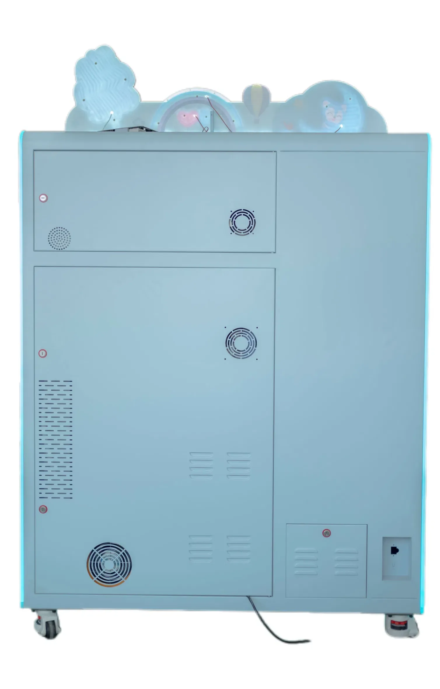 Горячая распродажа оптовая медовая полус автоматическая розовая машина для приготовления сахарной ваты с тележкой 4