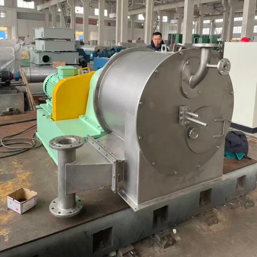 Hr400 2-Stage Поршневой толкатель центрифуга автоматический сепаратор морской соли 4