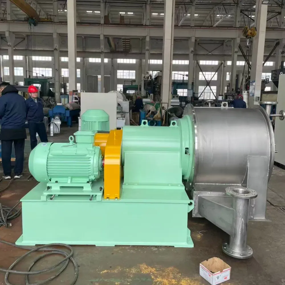 Hr400 2-Stage Поршневой толкатель центрифуга автоматический сепаратор морской соли 3