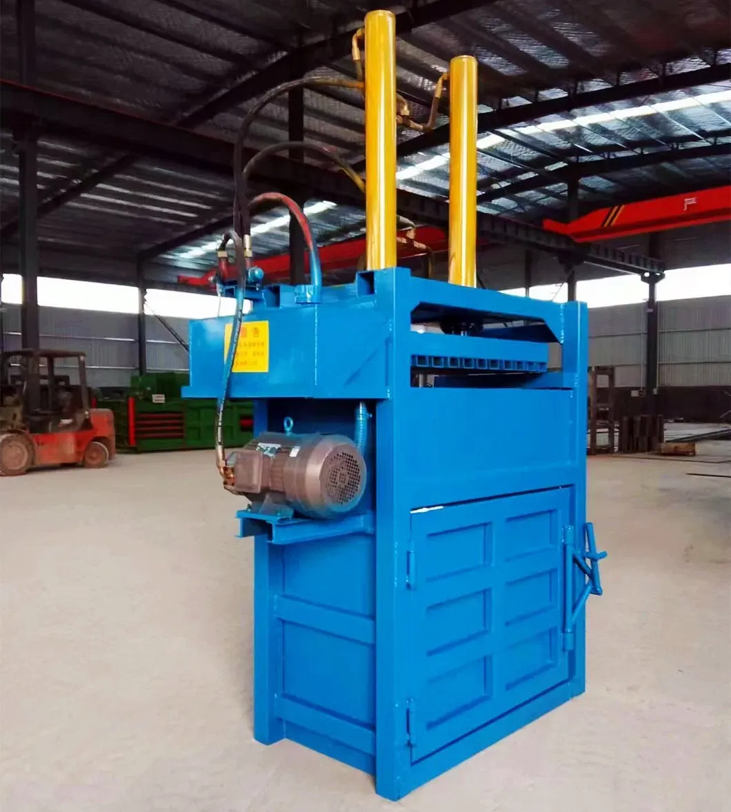 Гидравлический вертикальный пресс для картона и лома алюминиевых банок 5