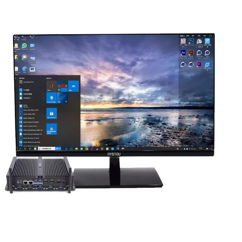 Промышленный мини-ПК HYSTOU K4 с процессором Intel Core i7 6