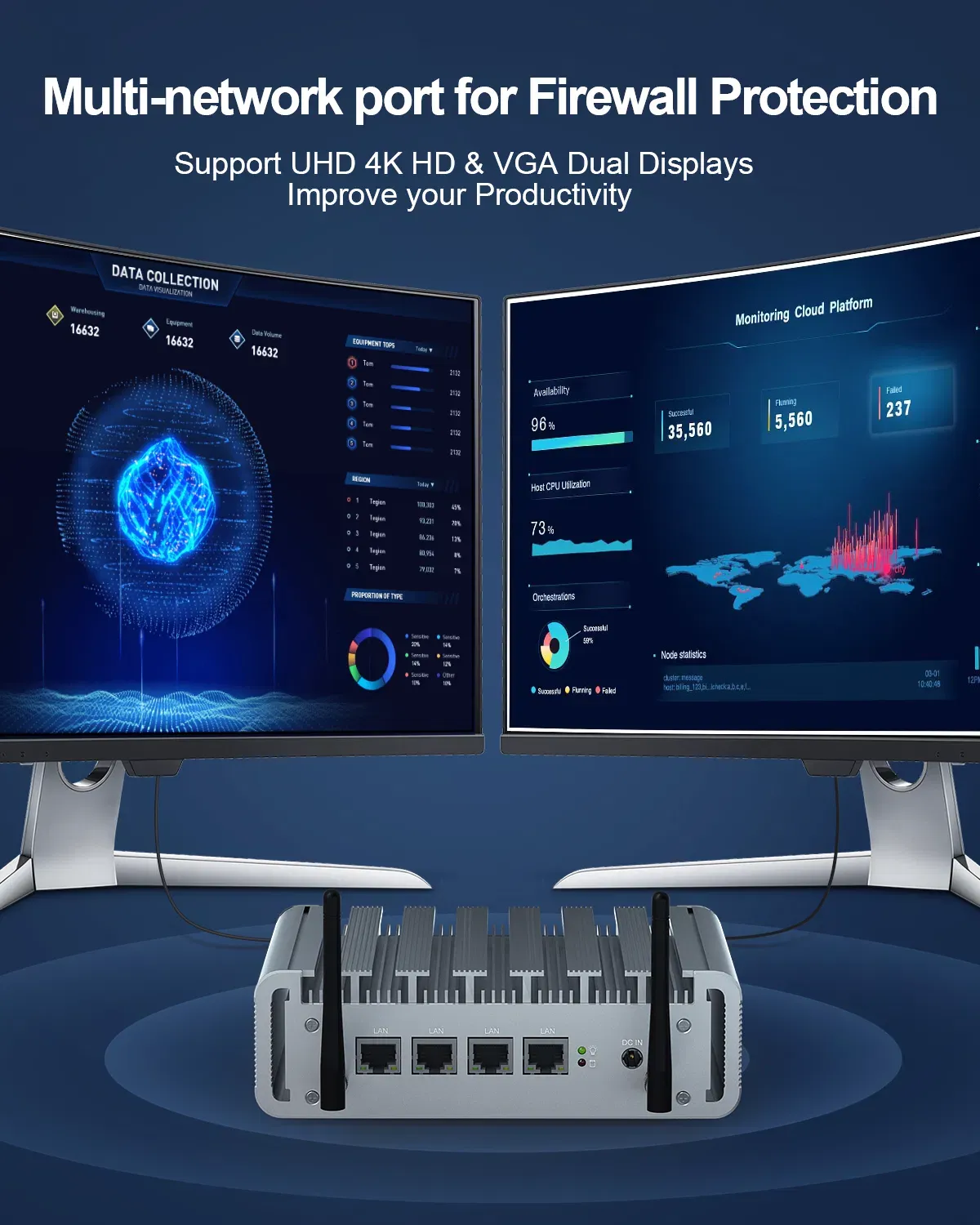 HYSTOU P09B: Встраиваемый компьютер с четырехъядерным процессором Intel Celeron J4125 6