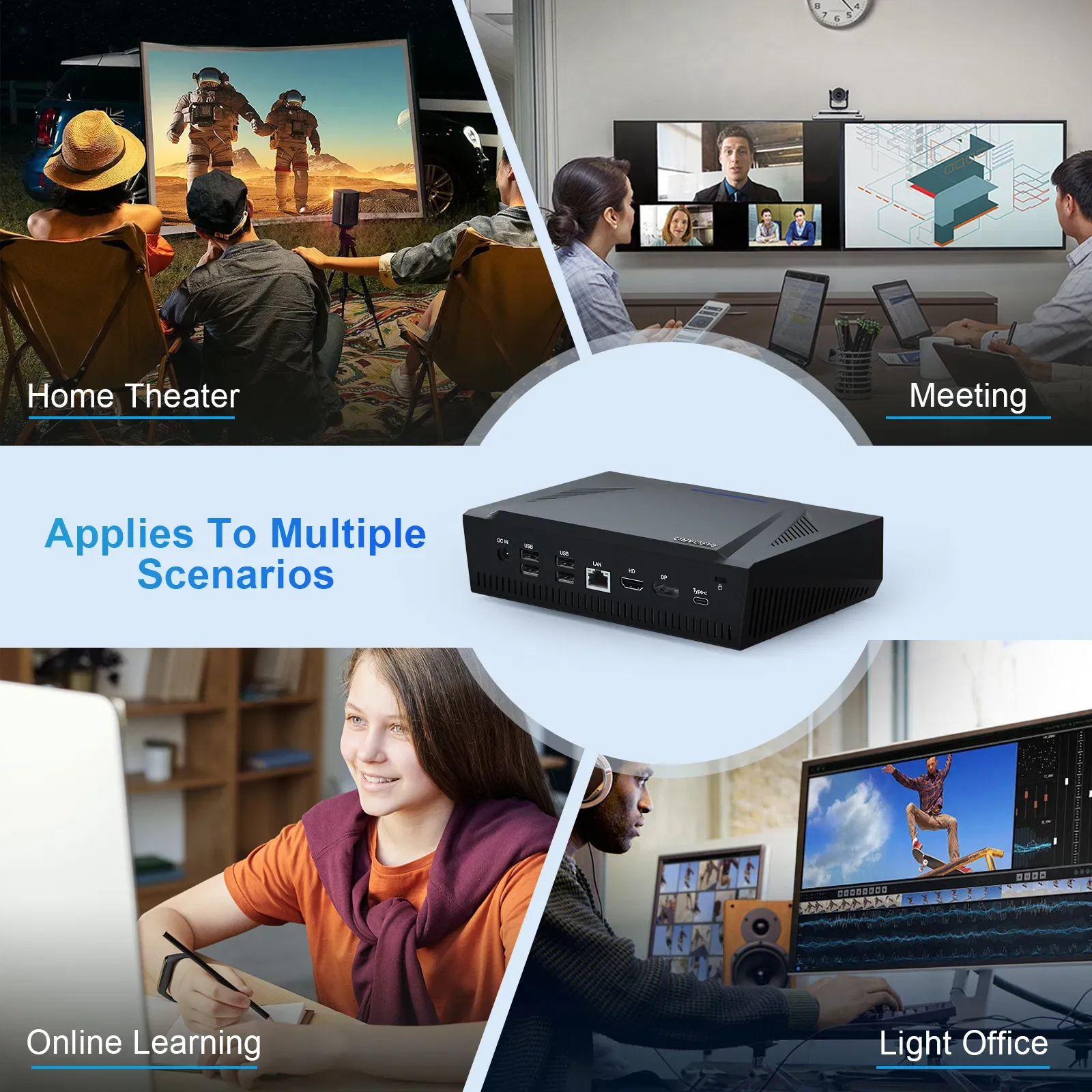 Мини-настольный компьютер Hystou M1 с процессором Intel Core i9 6