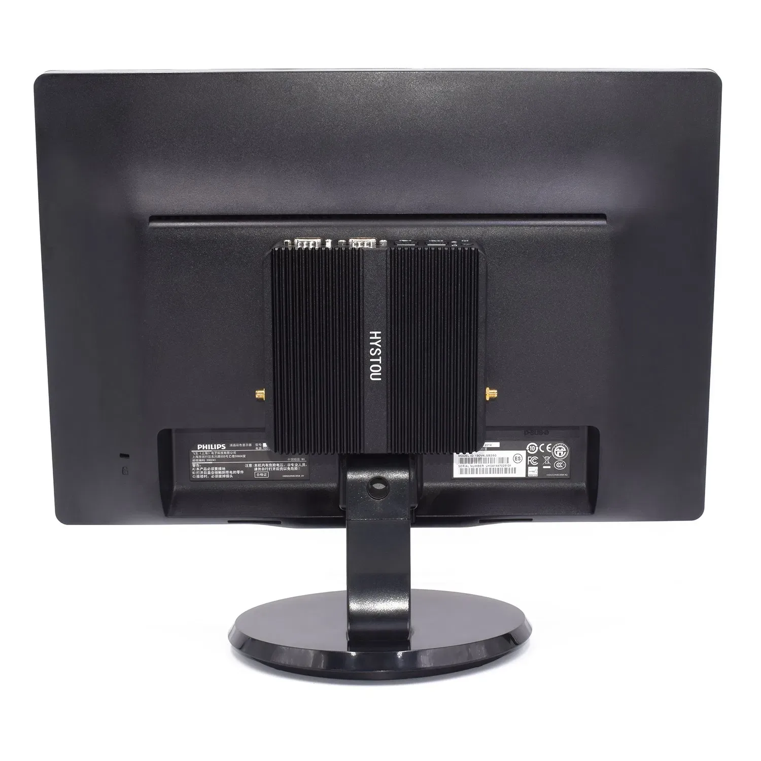 Промышленный мини-ПК Hystou Celeron J4125 с 4 LAN и DDR4 6