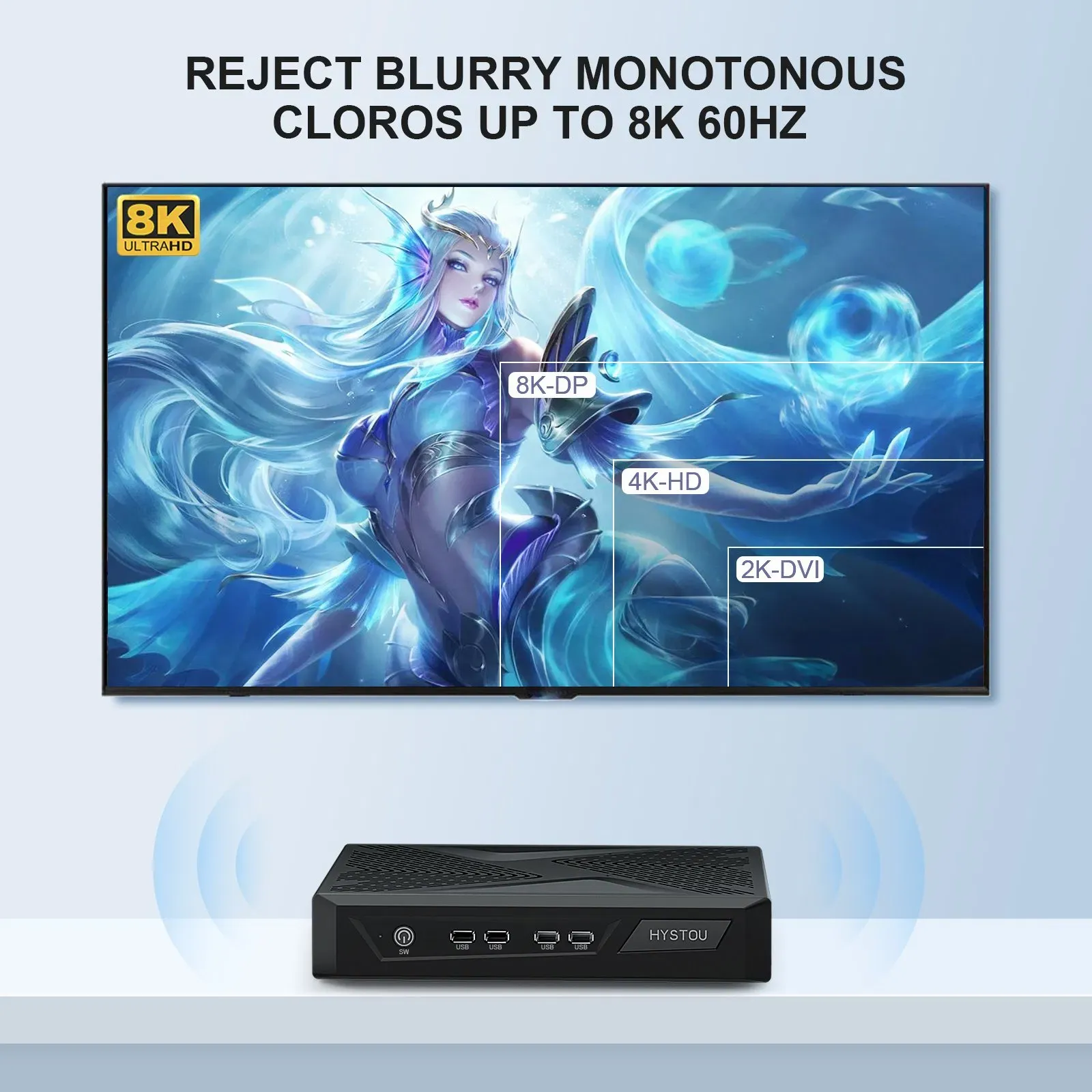 Компьютер Hystou высокой производительности для офиса и игр 4