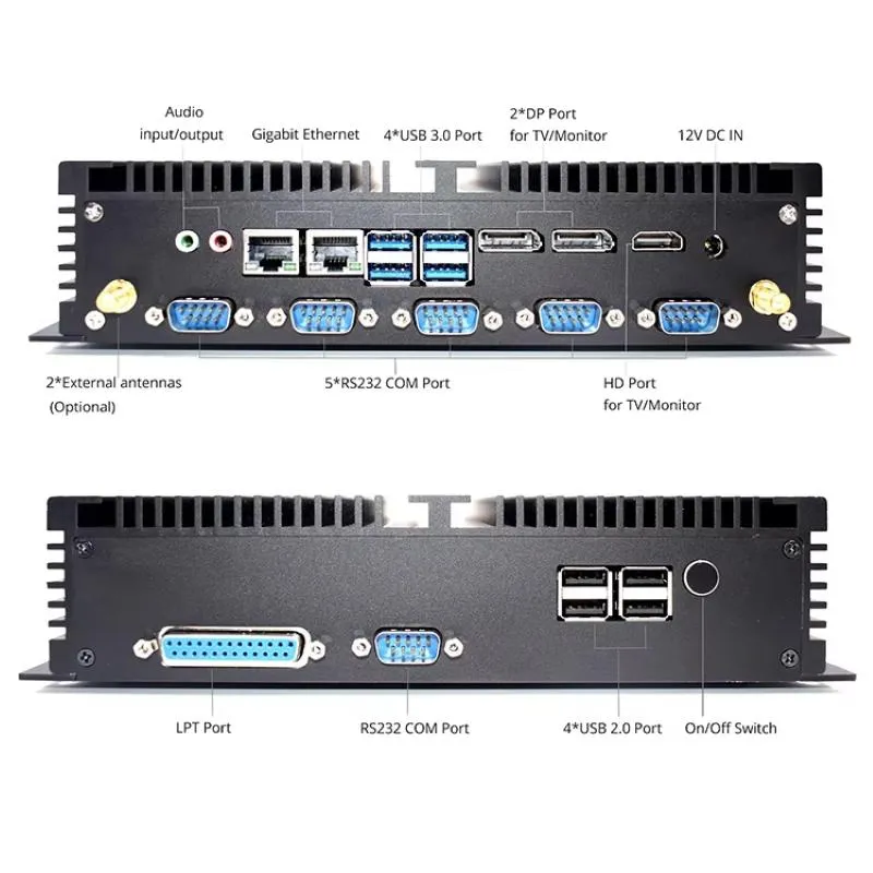 Промышленный ПК Intel Core i7-8550U 3