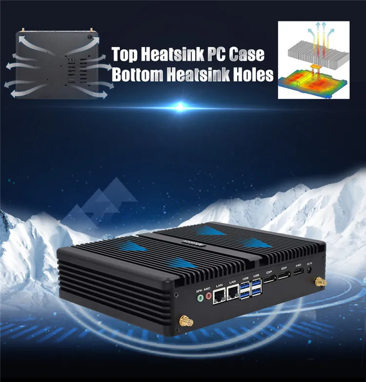 Профессиональный Мини-ПК с Intel Core i7 и 64 ГБ ОЗУ 5