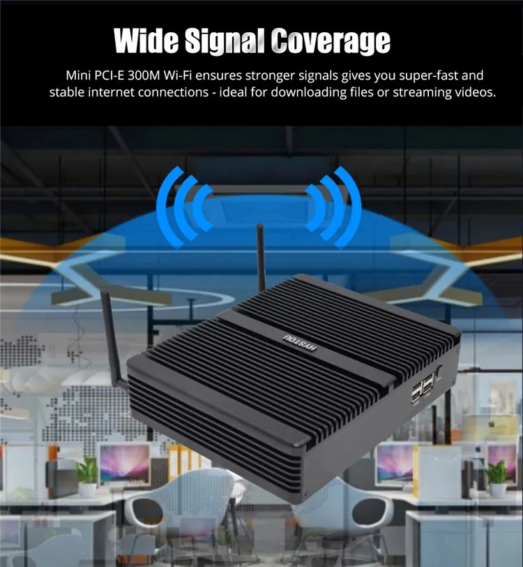 Профессиональный Мини-ПК с Intel Core i7 и 64 ГБ ОЗУ 4