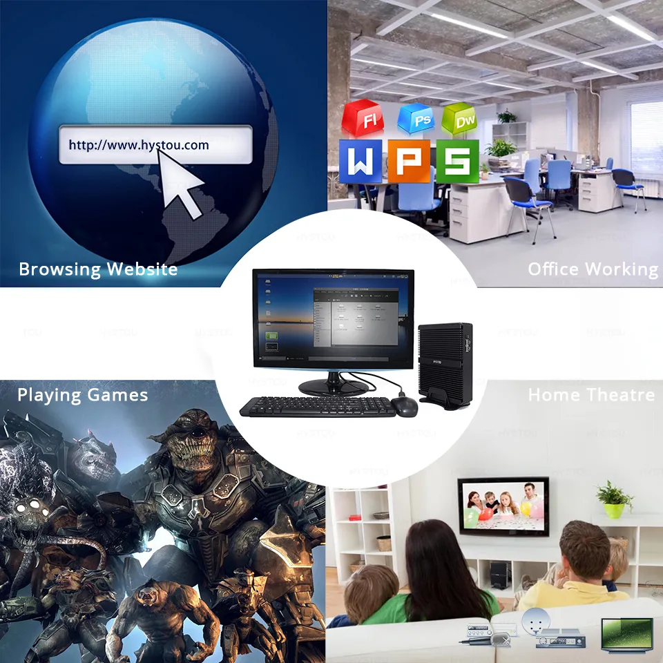 Профессиональный Мини-ПК с Intel Core i7 и 64 ГБ ОЗУ 6