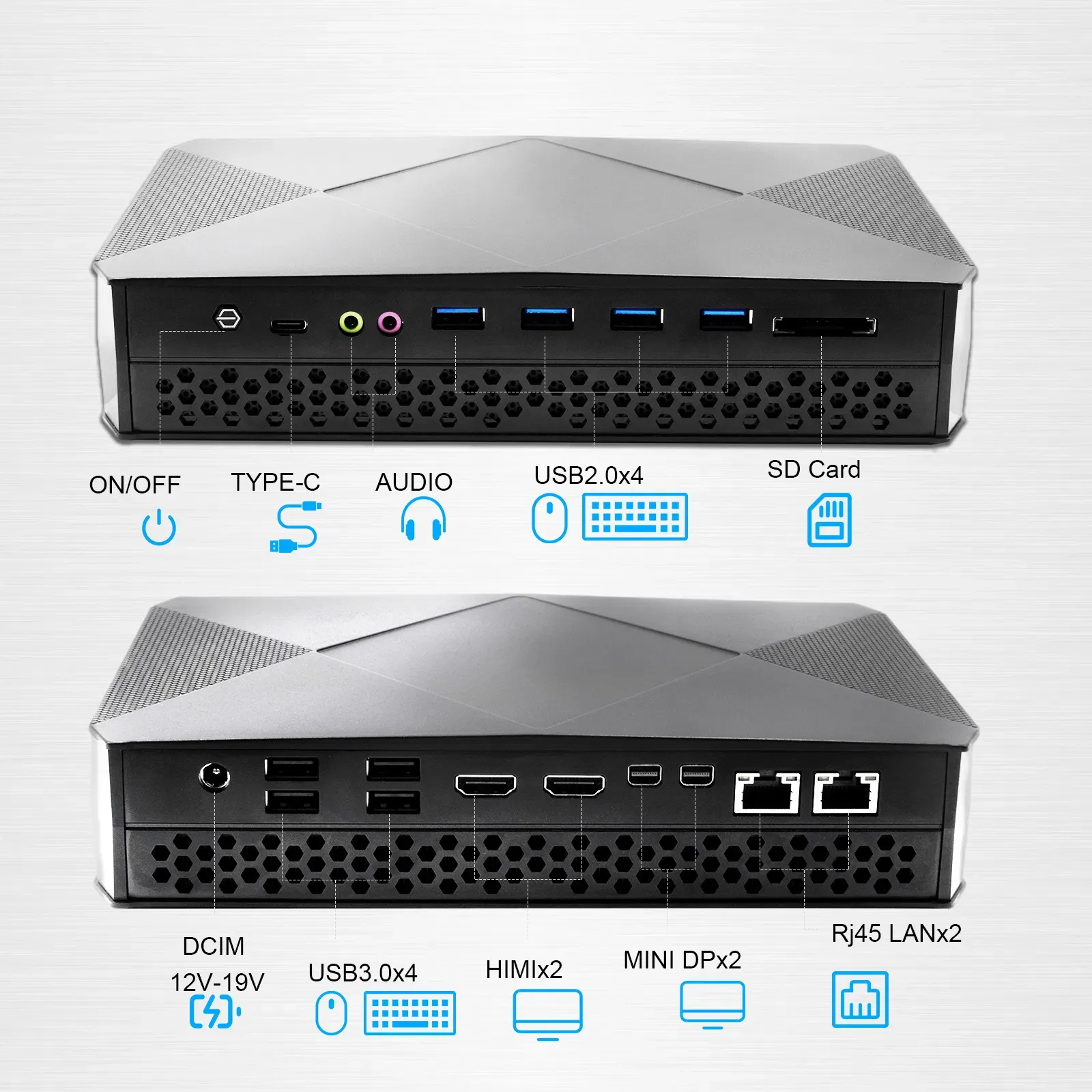 HYSTOU F9 i9-11900H: Высокопроизводительный Мини-ПК для Игр и Профессиональных Приложений 2