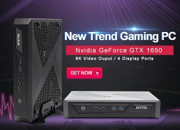 Геймерский мини-ПК Hystou OEM с графическим процессором GTX 1050 и процессором Intel Core i7 9700F 3