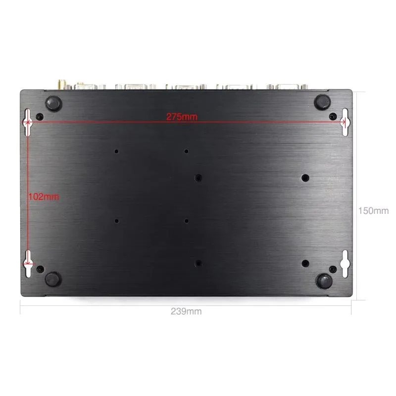 Промышленный мини-ПК HYSTOU K4 с процессором Intel Core i5-4200u 4