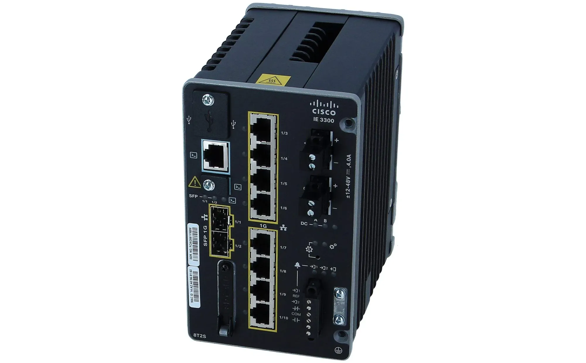 Промышленный коммутатор Ethernet Cisco IE-3100-8T2C-E