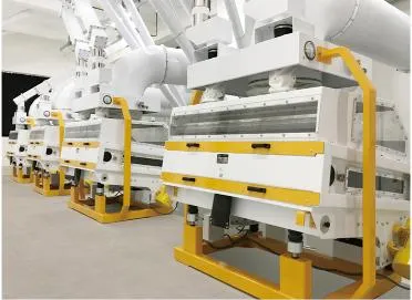 Машина для удаления примесей из пшеничного зерна