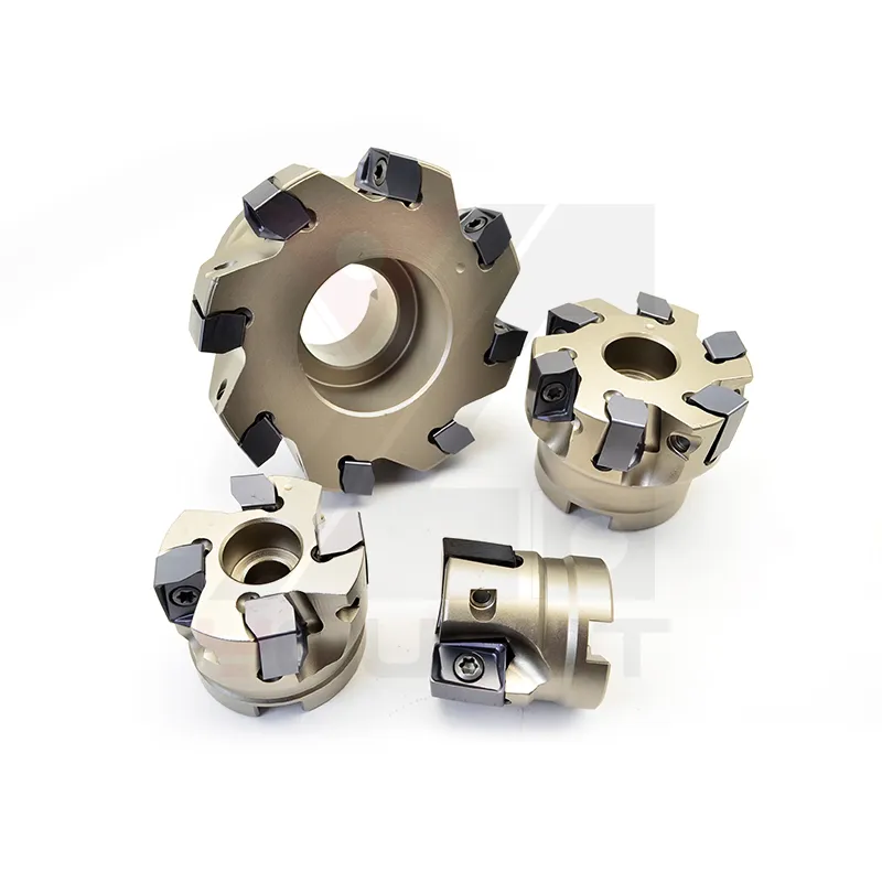 Индексируемый станочный резец из вольфрама, квадратный плечевой фрезерный резец