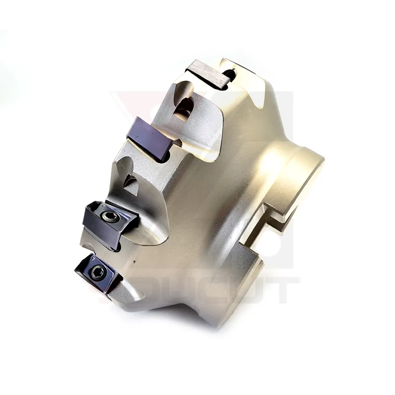 Индексируемый станочный резец из вольфрама, квадратный плечевой фрезерный резец 4