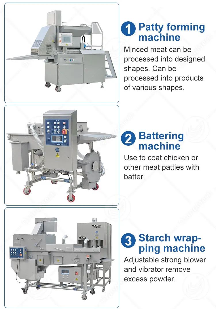 Промышленный полуавтоматический аппарат для изготовления вегетарианских бургеров 3