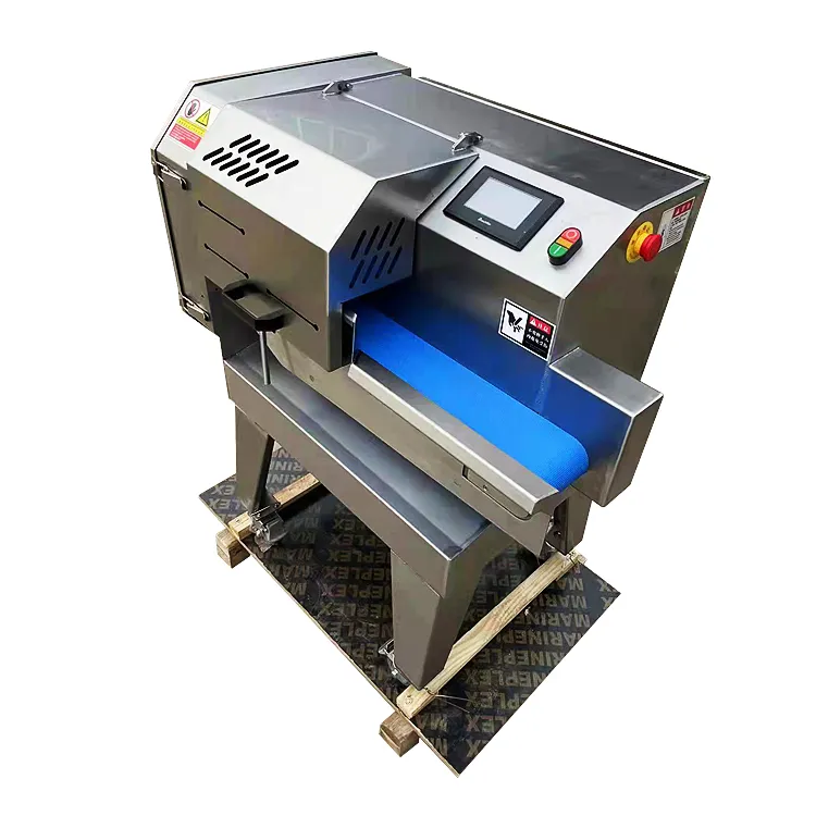 Промышленный нарезчик для бекона, ветчины, вареного мяса, сыра, колбасы 2