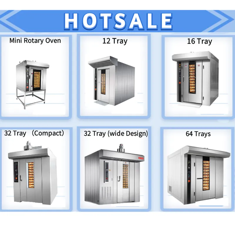 Промышленная ротационная печь для выпечки тортов и хлеба 2