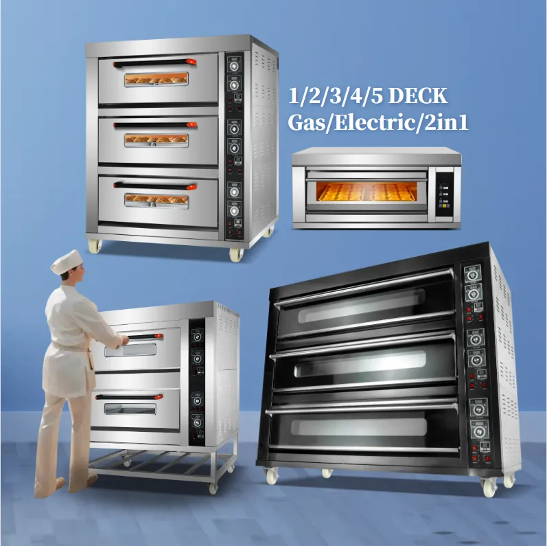 Промышленная ротационная печь для выпечки тортов и хлеба 4