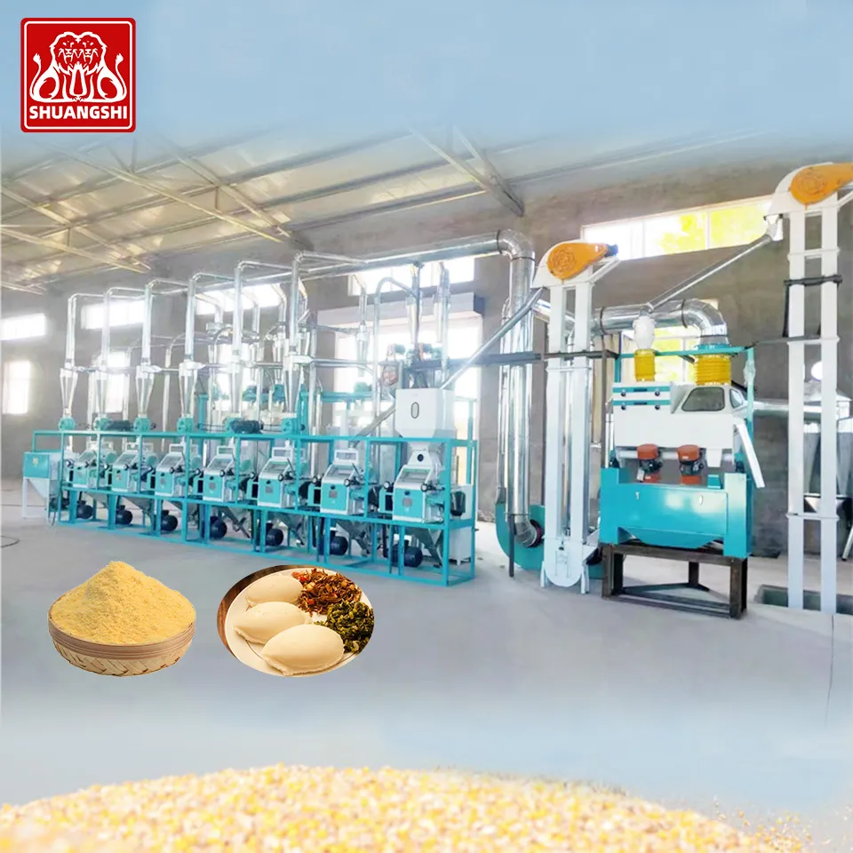 Промышленная мельница для кукурузы SSM-30TPD