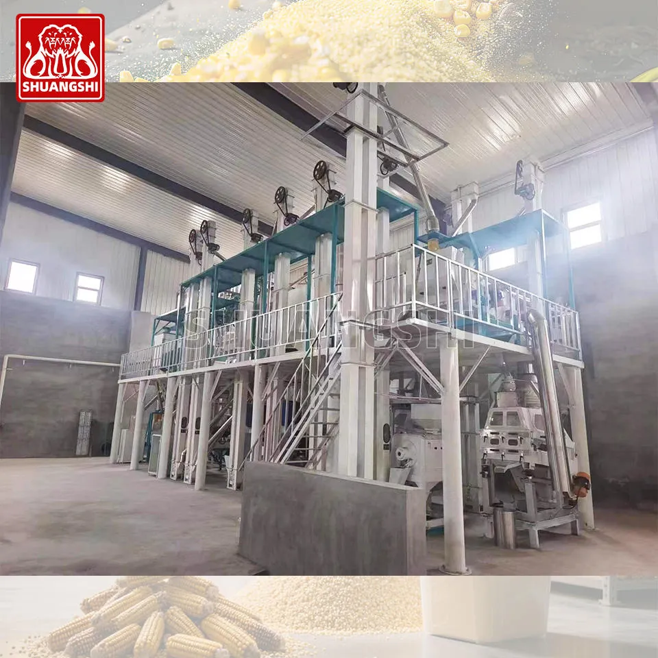 Промышленная кукурузная мельница SSM-20TPD 2
