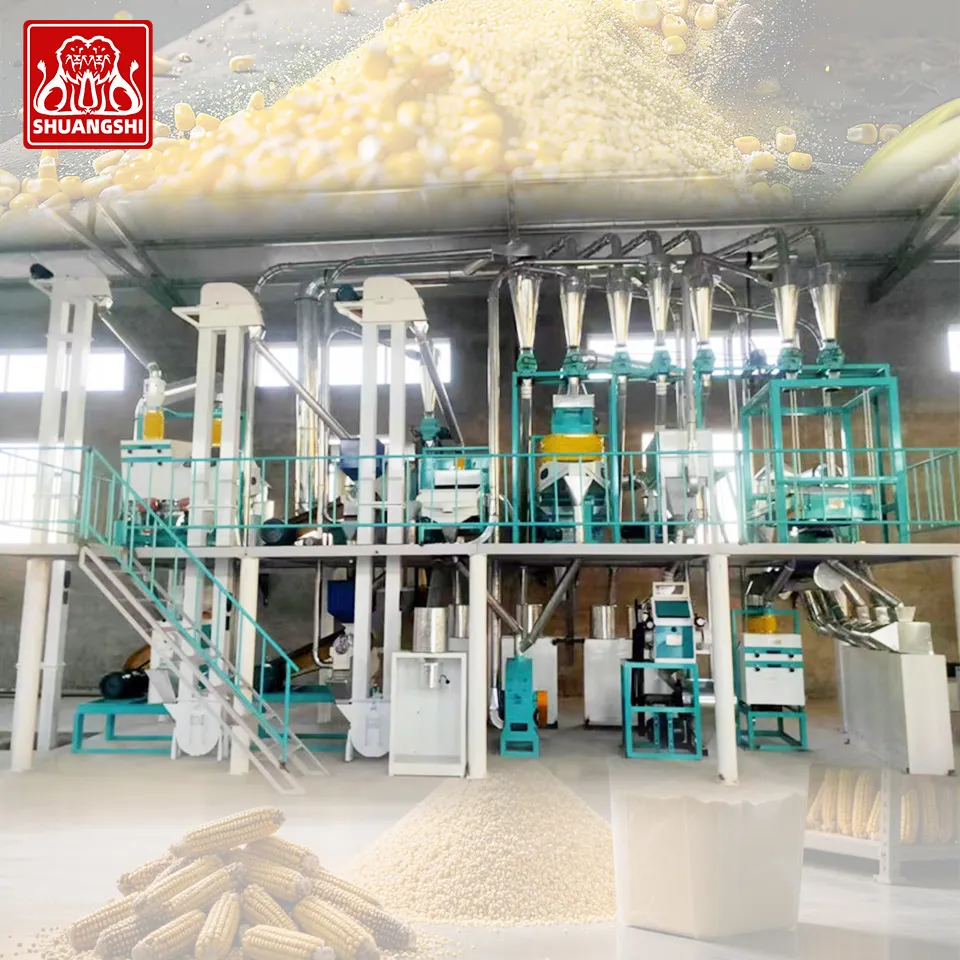 Промышленная электрическая роликовая мельница для кукурузы и зерна