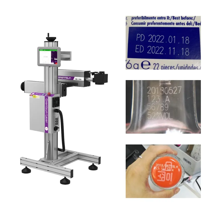 Промышленная CO2 Лазерная маркировка машины GSL3130