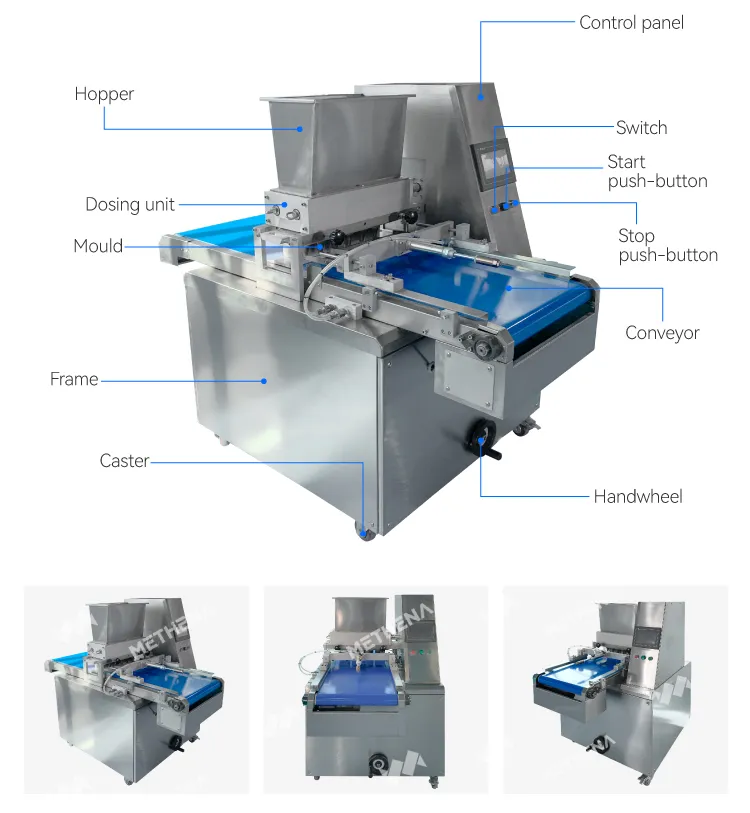 Автоматическая машина для производства печенья с высоким выходом 2