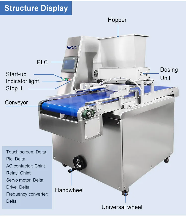 Автоматическая машина для производства печенья с высоким выходом 4