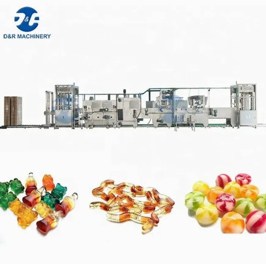 Машина для формования промышленного крахмала для производства жевательных и желейных конфет в больших объемах