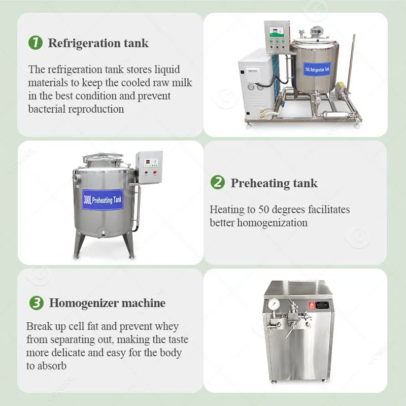 Промышленный маломасштабный молочный завод для производства йогурта 4
