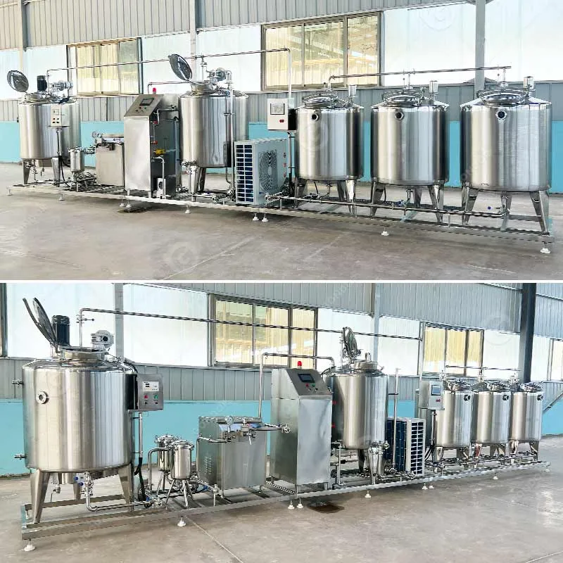 Промышленный маломасштабный молочный завод для производства йогурта 2