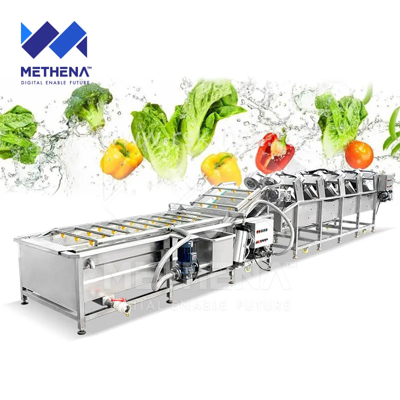 Промышленная мойка овощей и фруктов