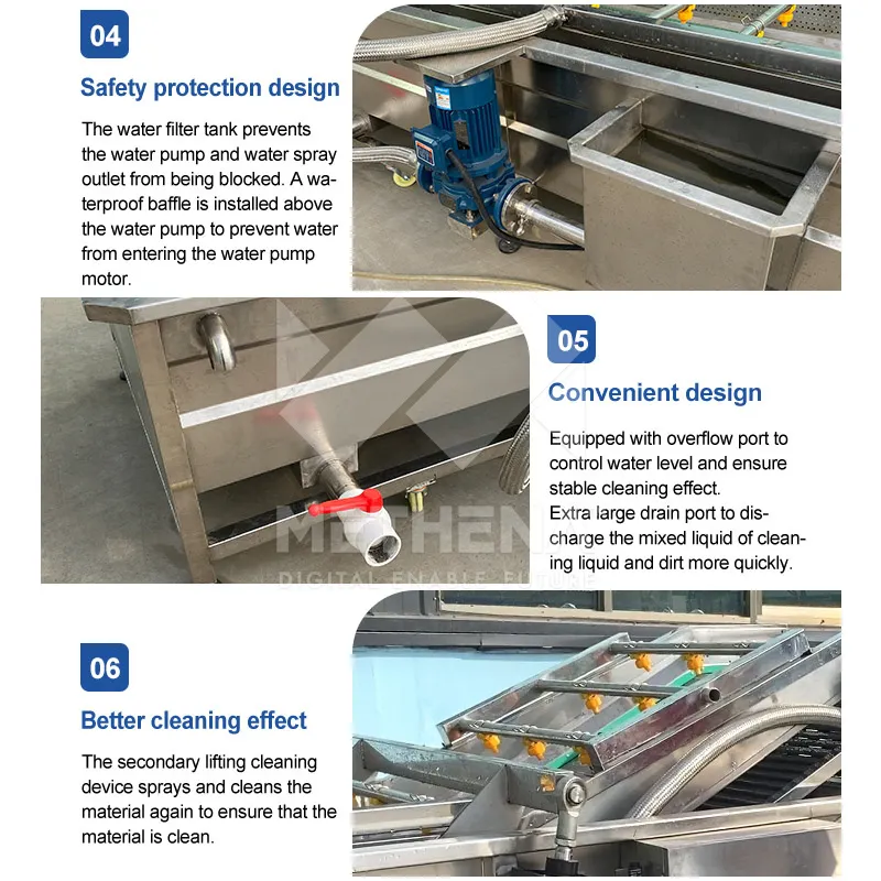 Промышленная мойка овощей и фруктов 5