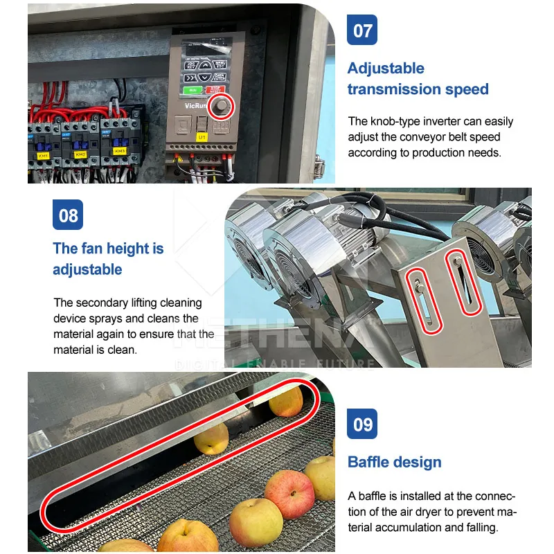 Промышленная мойка овощей и фруктов 6