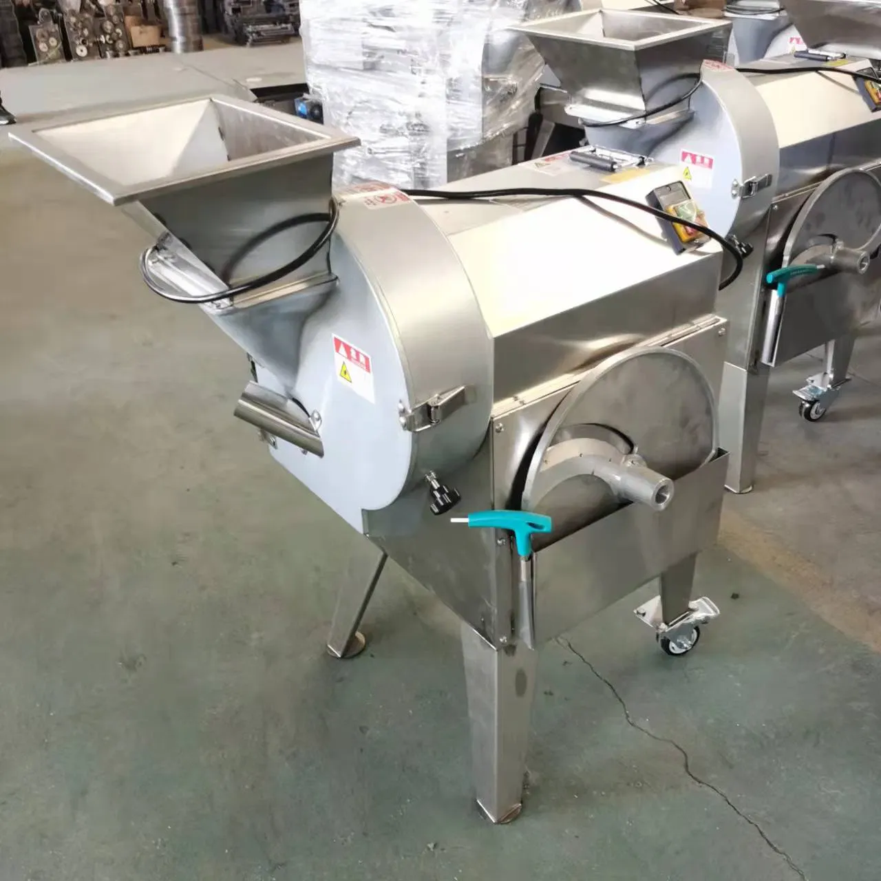 Промышленная машина для нарезки овощей и фруктов 5