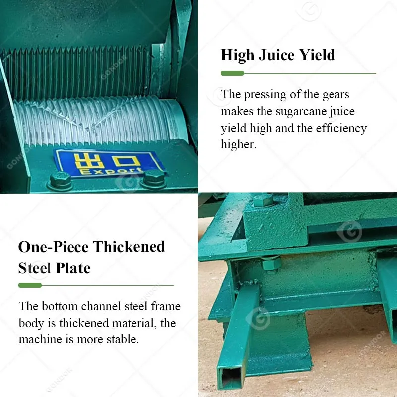 Промышленный соковыжиматель для сахарного тростника 5