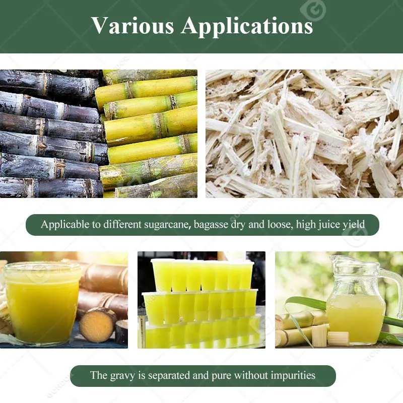 Промышленный соковыжиматель для сахарного тростника 6