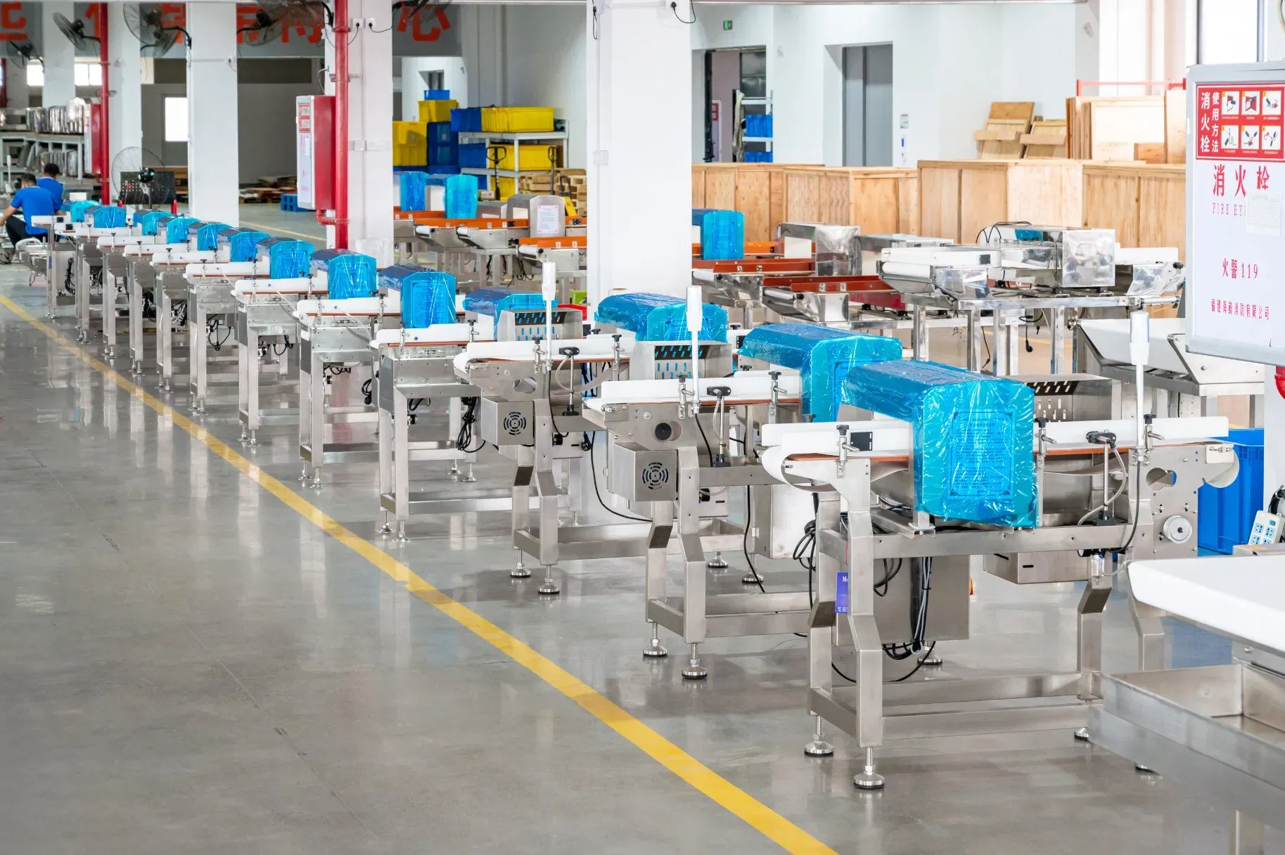 Промышленный металлодетектор конвейерного пояса для продуктов питания, детских подгузников, гигиенических прокладок, фармацевтики, пластика, химикатов, игрушек 3