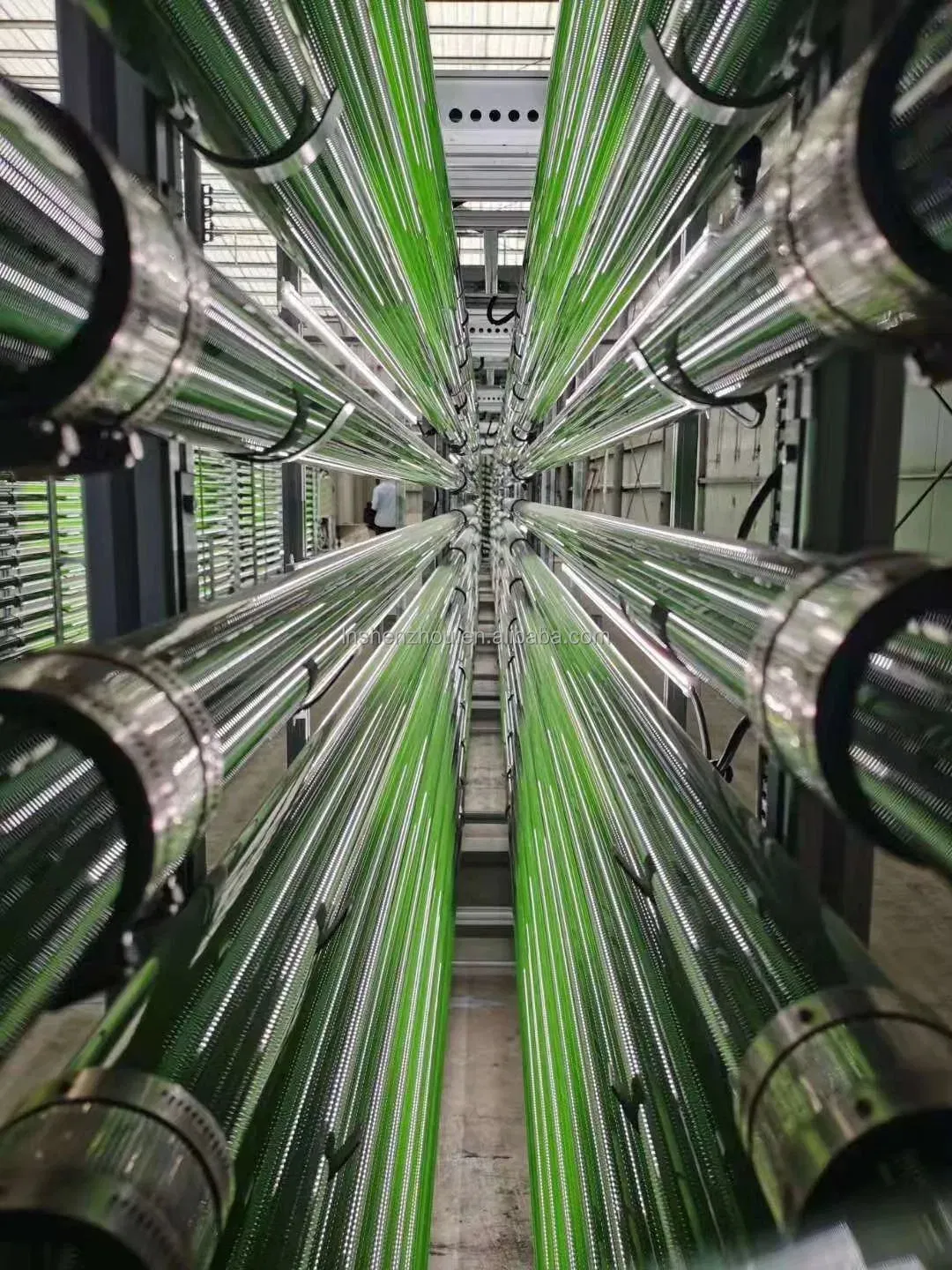 Профессиональный фотореактор с трубопроводом для оптимального роста водорослей хлорелла 3