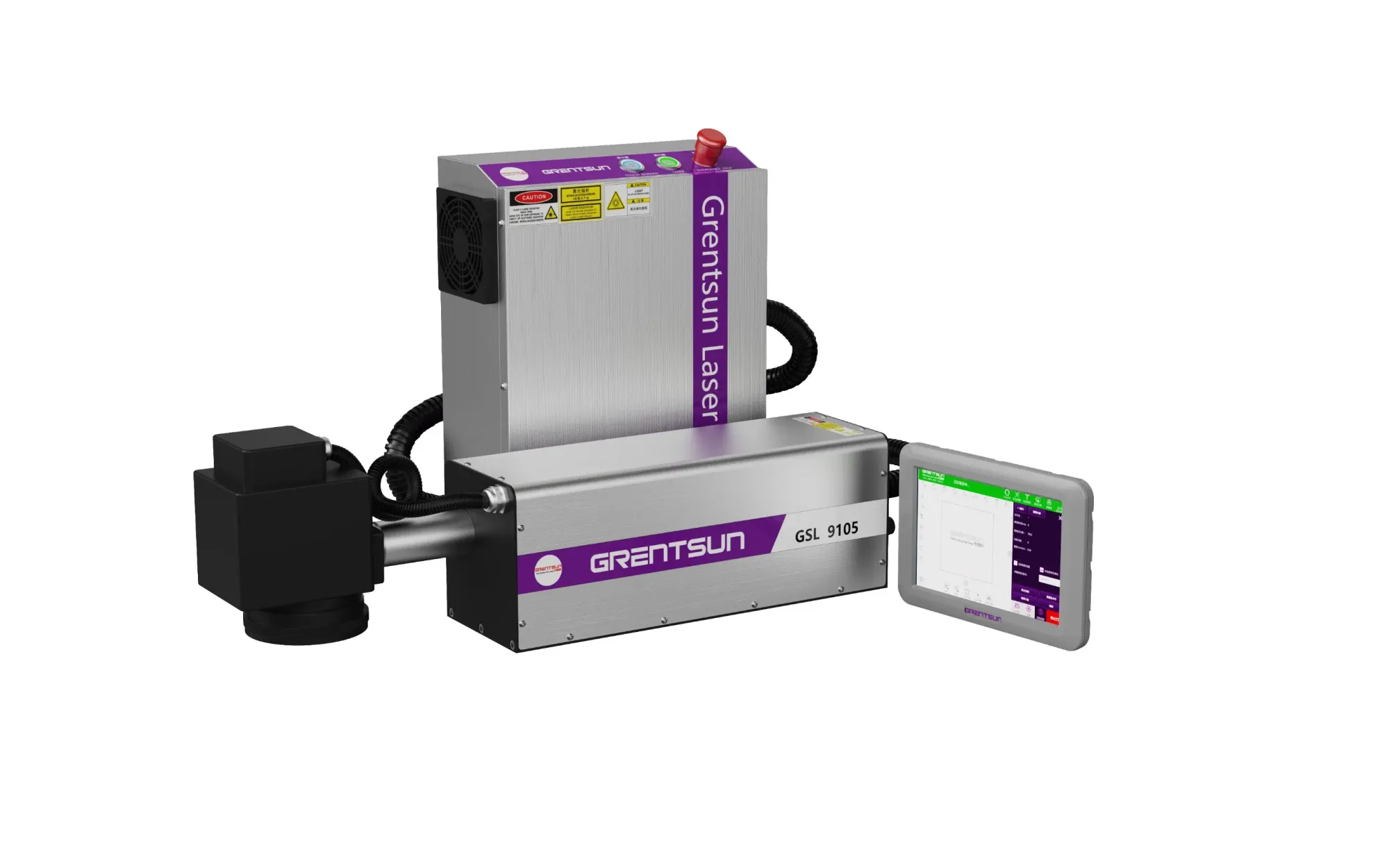 Профессиональная машина для лазерной маркировки UV Grentsun 2