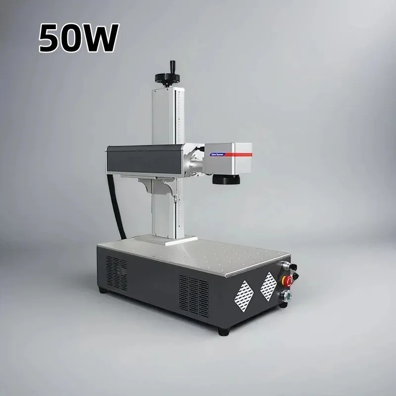 Профессиональный лазерный принтер для маркировки волокна на пластике, золоте, серебре, стали, камне