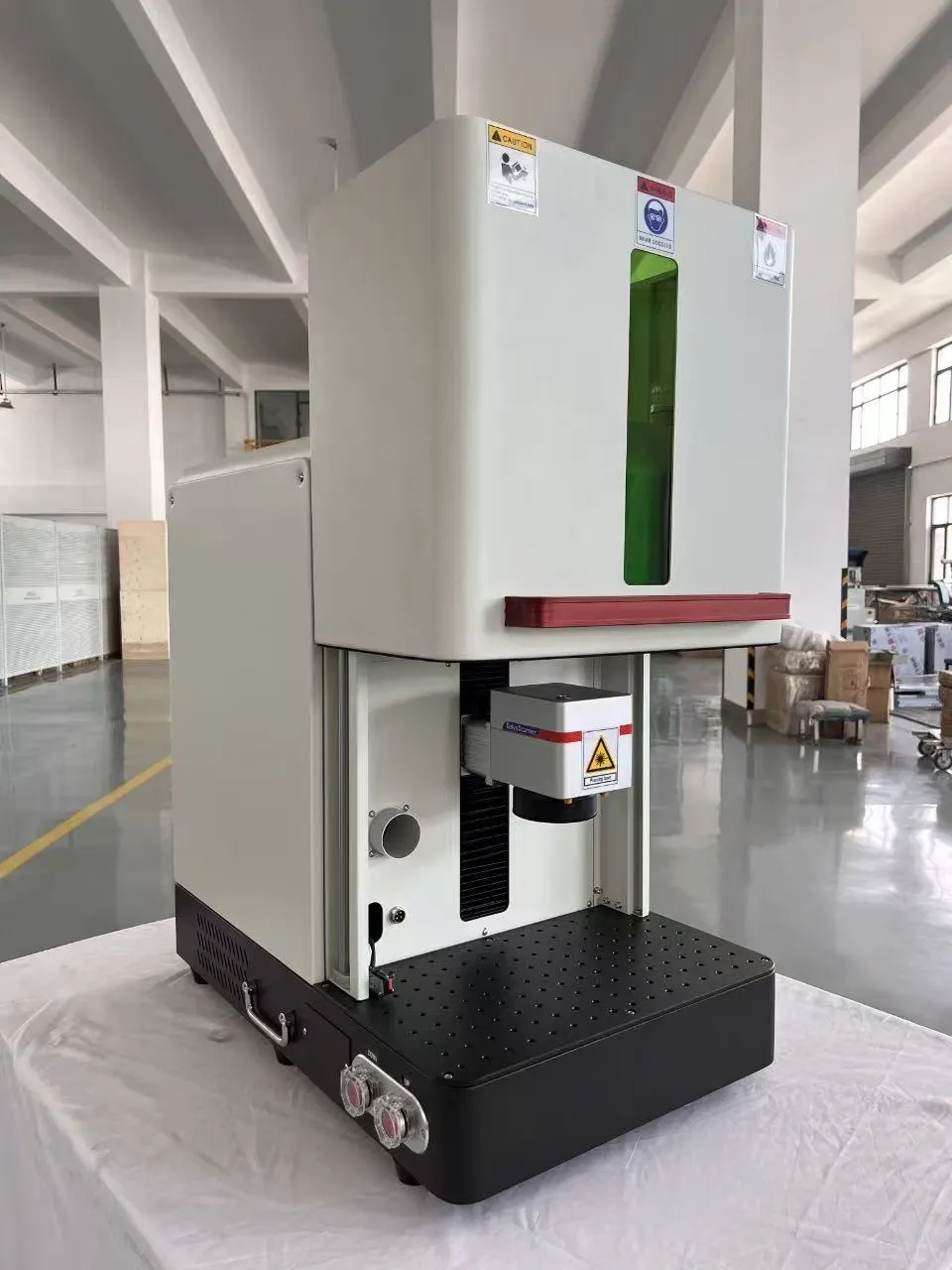 Профессиональная лазерная маркировочная машина 100W с Гальво головой 6