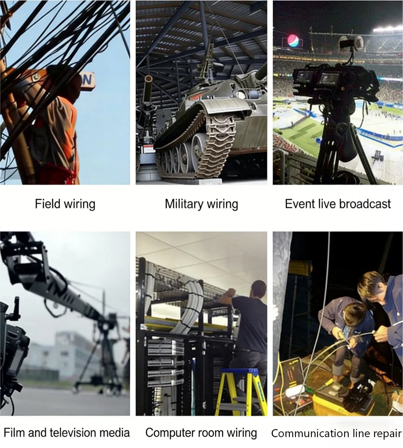 Оптический кабель LC-LC 6 ядер для сети GPRS 6